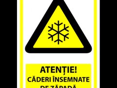 Indicator pentru caderi insemnate de zapada