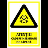 Indicator pentru caderi insemnate de zapada